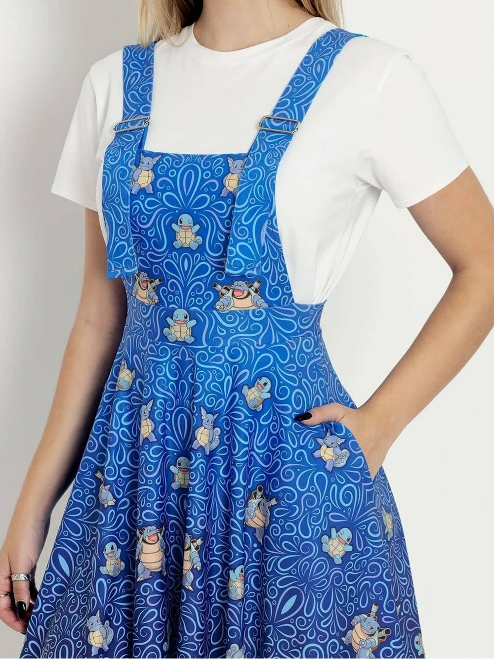 Pokémon Squirtle, Wartortle & Blastoise Apron Dress by BlackMilk